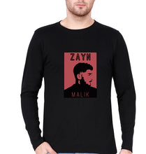 Load image into Gallery viewer, Zayn Malik Full Sleeves T-Shirt for Men-Black-Ektarfa.online
