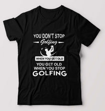 Load image into Gallery viewer, Golf T-Shirt for Men-Black-Ektarfa.online
