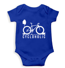 Load image into Gallery viewer, Cycloholic Kids Romper For Baby Boy/Girl-0-5 Months(18 Inches)-Royal Blue-Ektarfa.online
