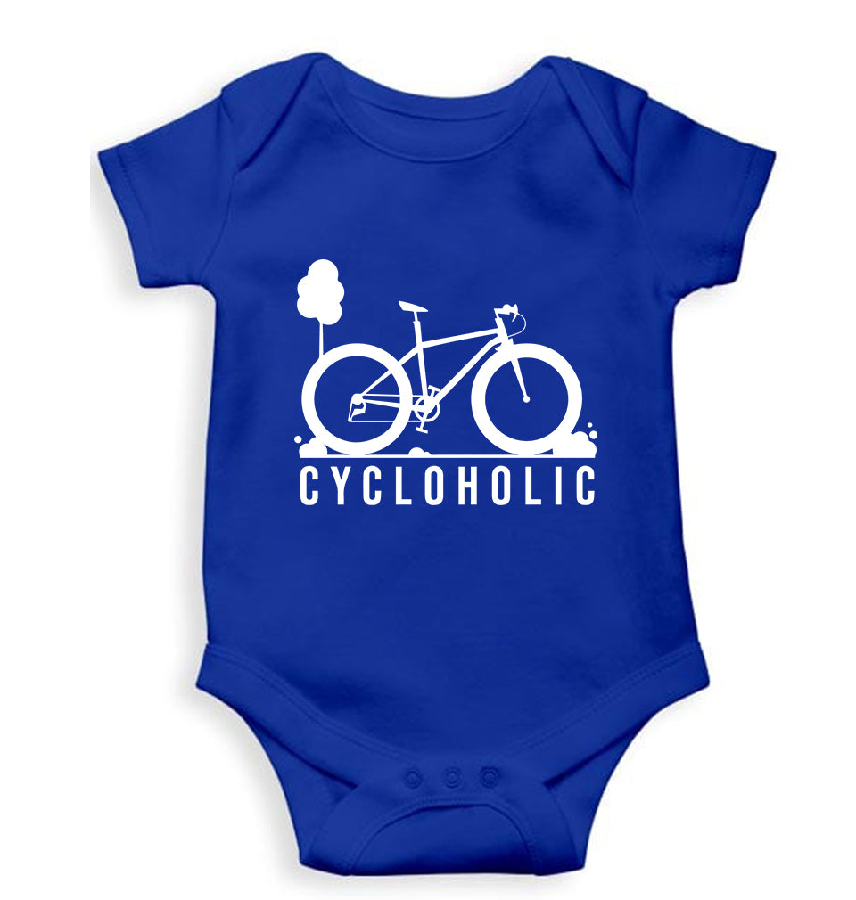 Cycloholic Kids Romper For Baby Boy/Girl-0-5 Months(18 Inches)-Royal Blue-Ektarfa.online