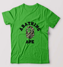 Load image into Gallery viewer, A Bathing Ape T-Shirt for Men-flag green-Ektarfa.online
