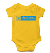 Load image into Gallery viewer, Bank of Maharashtra Kids Romper For Baby Boy/Girl-Yellow-Ektarfa.online
