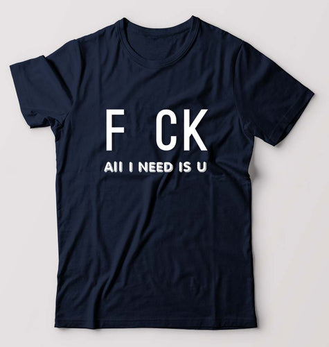 Naughty Offensive T-Shirt for Men-Navy Blue-Ektarfa.online