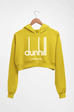 Load image into Gallery viewer, Dunhill Crop HOODIE FOR WOMEN-Mustard Yellow-Ektarfa.online
