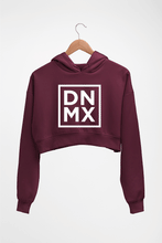 Load image into Gallery viewer, DNMX Crop HOODIE FOR WOMEN-Maroon-Ektarfa.online
