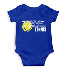 Load image into Gallery viewer, Tennis Kids Romper For Baby Boy/Girl-0-5 Months(18 Inches)-Royal Blue-Ektarfa.online
