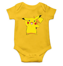 Load image into Gallery viewer, Pikachu Kids Romper Kids Romper For Baby Boy/Girl-0-5 Months(18 Inches)-Yellow-Ektarfa.online
