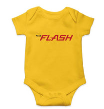 Load image into Gallery viewer, Flash Superhero Kids Romper For Baby Boy/Girl-Yellow-Ektarfa.online
