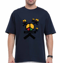 Load image into Gallery viewer, Olodum Oversized T-Shirt for Men-Navy Blue-Ektarfa.online
