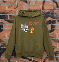 Load image into Gallery viewer, Tom and Jerry Unisex Hoodie for Men/Women-Olive Green-Ektarfa.online
