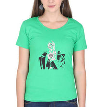 Load image into Gallery viewer, Alucard T-Shirt for Women-Flag Green-Ektarfa.online
