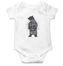 Load image into Gallery viewer, WILD_THINGS_IN_THE_WOODS Kids Romper For Baby Boy/Girl-0-5 Months(18 Inches)-White-Ektarfa.online
