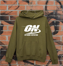 Load image into Gallery viewer, optimum nutrition (ON) Unisex Hoodie for Men/Women-Olive Green-Ektarfa.online
