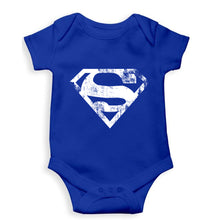 Load image into Gallery viewer, Superman Superhero Kids Romper For Baby Boy/Girl-0-5 Months(18 Inches)-Royal Blue-Ektarfa.online
