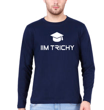 Load image into Gallery viewer, IIM Trichy Full Sleeves T-Shirt for Men-Navy Blue-Ektarfa.online
