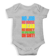 Load image into Gallery viewer, Oh Shit Funny Kids Romper For Baby Boy/Girl-Grey-Ektarfa.online
