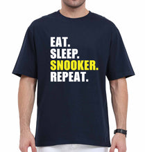 Load image into Gallery viewer, Snooker Oversized T-Shirt for Men-Navy Blue-Ektarfa.online
