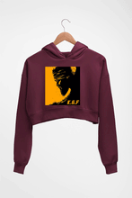 Load image into Gallery viewer, KGF Crop HOODIE FOR WOMEN-Maroon-Ektarfa.online
