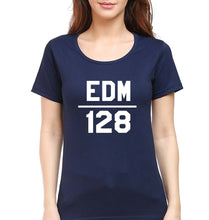 Load image into Gallery viewer, EDM T-Shirt for Women-Navy Blue-Ektarfa.online
