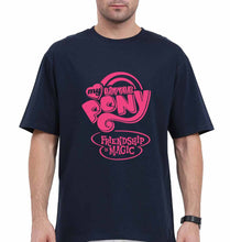Load image into Gallery viewer, My Little Pony Oversized T-Shirt for Men-Navy Blue-Ektarfa.online
