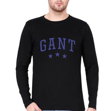 Load image into Gallery viewer, Varsity Gant Full Sleeves T-Shirt for Men-Black-Ektarfa.online
