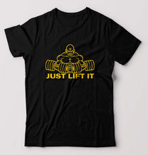 Load image into Gallery viewer, Gym Lift T-Shirt for Men-Black-Ektarfa.online

