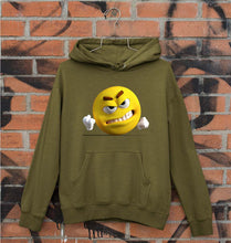 Load image into Gallery viewer, Angry Emoji Unisex Hoodie for Men/Women-Olive Green-Ektarfa.online
