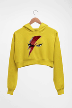 Load image into Gallery viewer, God of War Crop HOODIE FOR WOMEN-Mustard Yellow-Ektarfa.online
