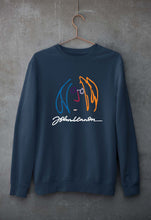 Load image into Gallery viewer, John Lennon Unisex Sweatshirt for Men/Women-Navy Blue-Ektarfa.online
