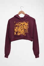 Load image into Gallery viewer, Mirzapur Crop HOODIE FOR WOMEN-Maroon-Ektarfa.online
