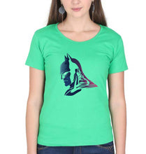 Load image into Gallery viewer, Batman Superhero T-Shirt for Women-Flag Green-Ektarfa.online
