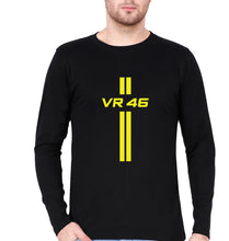 Load image into Gallery viewer, Valentino Rossi(VR 46) Full Sleeves T-Shirt for Men-Black-Ektarfa.online
