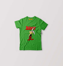 Load image into Gallery viewer, Asterix Kids T-Shirt for Boy/Girl-Flag Green-Ektarfa.online
