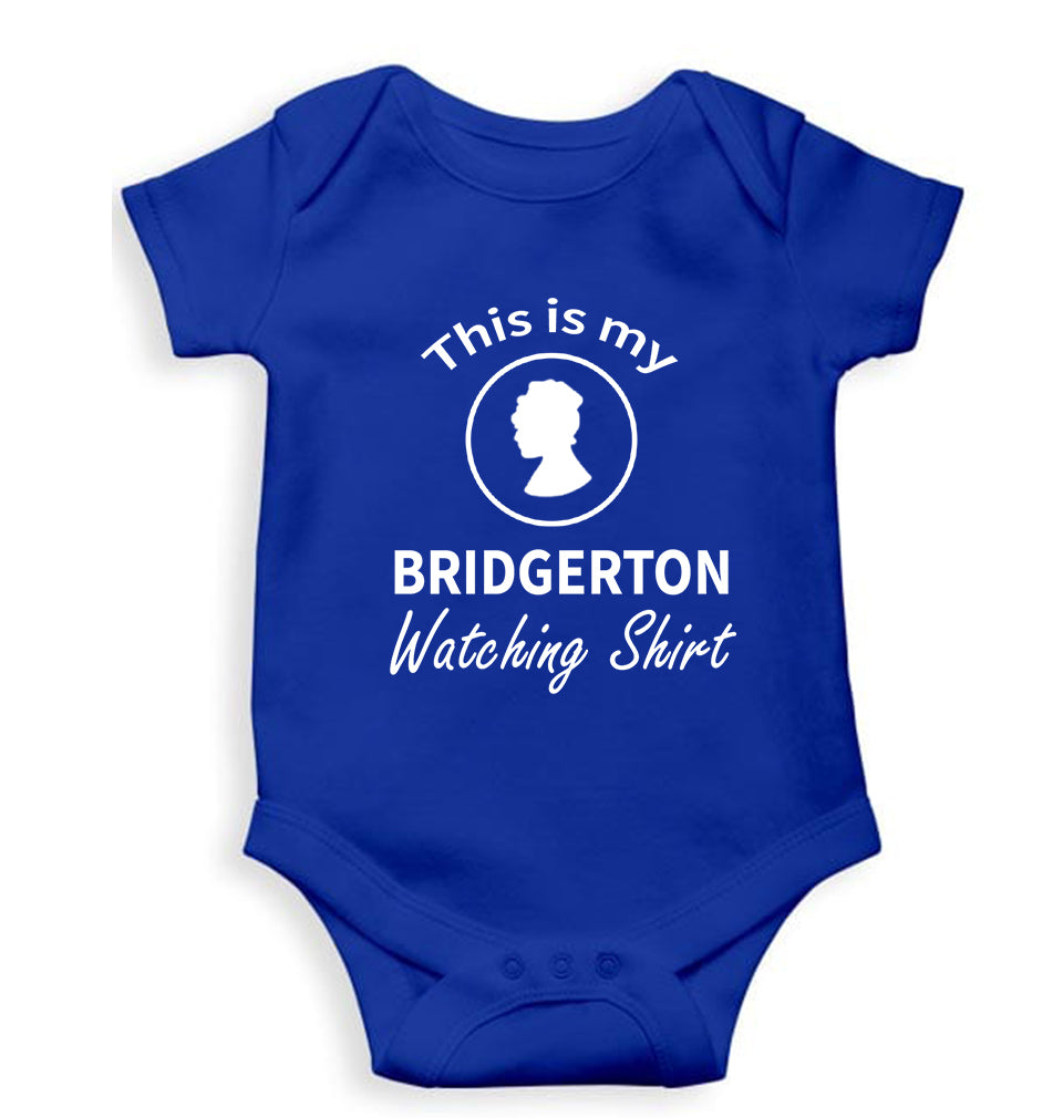 Bridgerton Kids Romper For Baby Boy/Girl-Royal Blue-Ektarfa.online