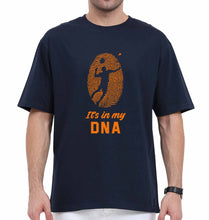 Load image into Gallery viewer, Badminton Oversized T-Shirt for Men-Navy Blue-Ektarfa.online
