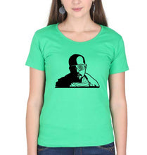 Load image into Gallery viewer, Kanye West T-Shirt for Women-Flag Green-Ektarfa.online
