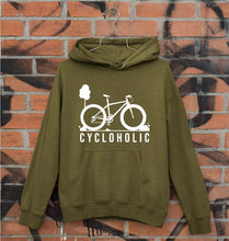 Load image into Gallery viewer, Cycloholic Unisex Hoodie for Men/Women-Olive Green-Ektarfa.online

