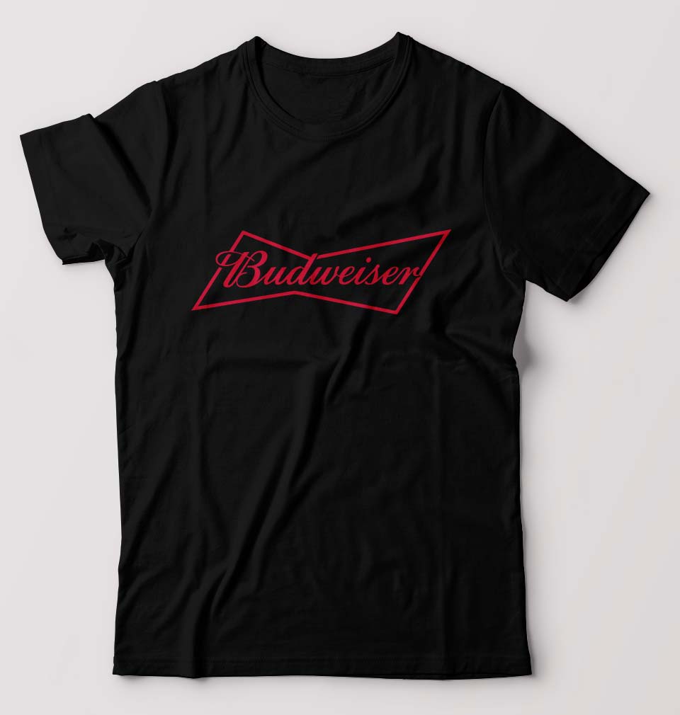 Budweiser T-Shirt for Men-Black-Ektarfa.online