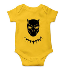 Load image into Gallery viewer, Black Panther Superhero Kids Romper For Baby Boy/Girl-Yellow-Ektarfa.online
