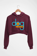 Load image into Gallery viewer, Dog Lover Crop HOODIE FOR WOMEN-Maroon-Ektarfa.online
