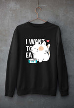 Load image into Gallery viewer, Cat Unisex Sweatshirt for Men/Women-Black-Ektarfa.online
