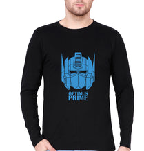 Load image into Gallery viewer, Optimus Prime Full Sleeves T-Shirt for Men-Black-Ektarfa.online
