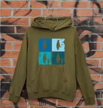 Load image into Gallery viewer, Penguins Unisex Hoodie for Men/Women-Olive Green-Ektarfa.online
