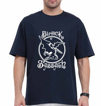 Load image into Gallery viewer, Black Sabbath Oversized T-Shirt for Men-Navy Blue-Ektarfa.online
