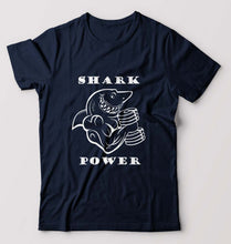 Load image into Gallery viewer, Gym Shark Power T-Shirt for Men-Navy Blue-Ektarfa.online

