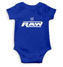 Load image into Gallery viewer, WWE RAW Kids Romper For Baby Boy/Girl-0-5 Months(18 Inches)-Royal Blue-Ektarfa.online
