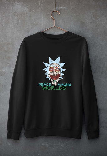 Rick and Morty Unisex Sweatshirt for Men/Women-Black-Ektarfa.online