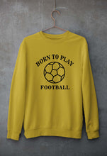 Load image into Gallery viewer, Play Football Unisex Sweatshirt for Men/Women-Mustard Yellow-Ektarfa.online
