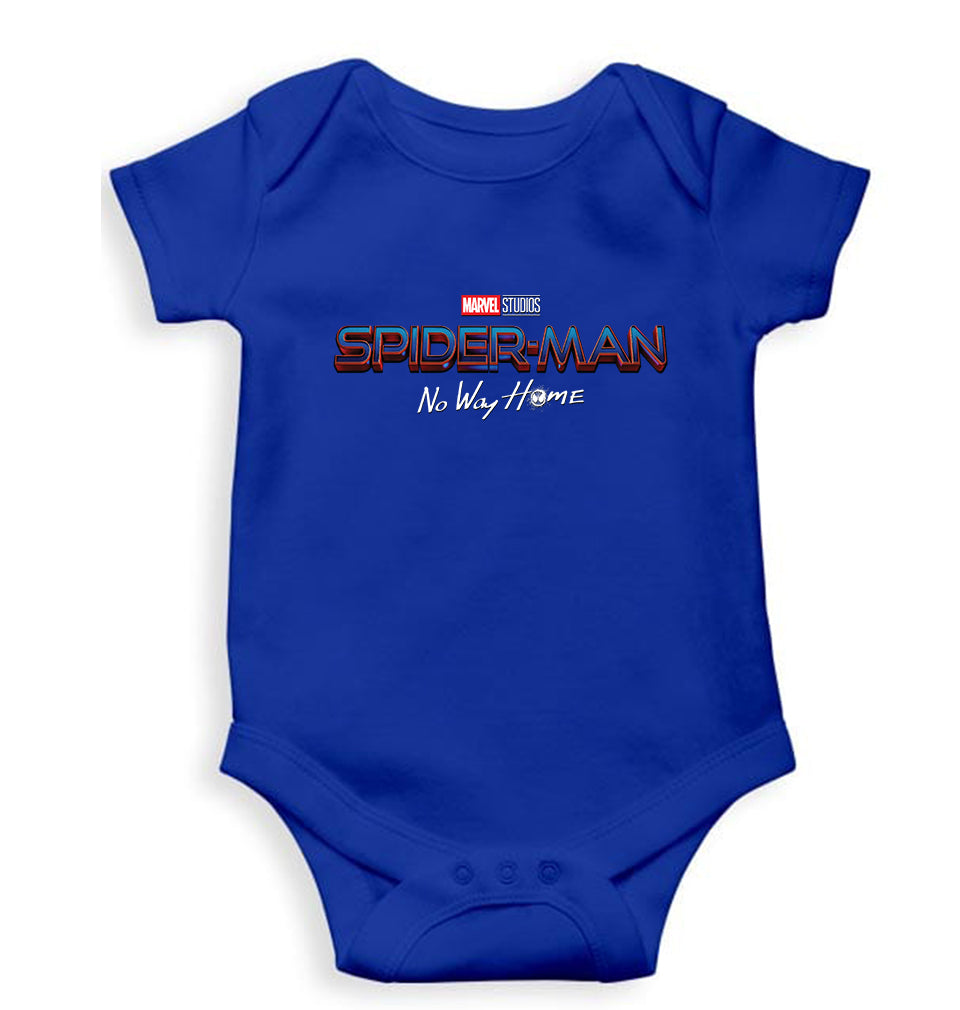 Spiderman Superhero Kids Romper For Baby Boy/Girl-Royal Blue-Ektarfa.online