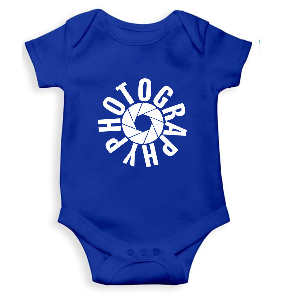 photographer Kids Romper For Baby Boy/Girl-0-5 Months(18 Inches)-Royal Blue-Ektarfa.online